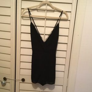 Black formal romper🌚